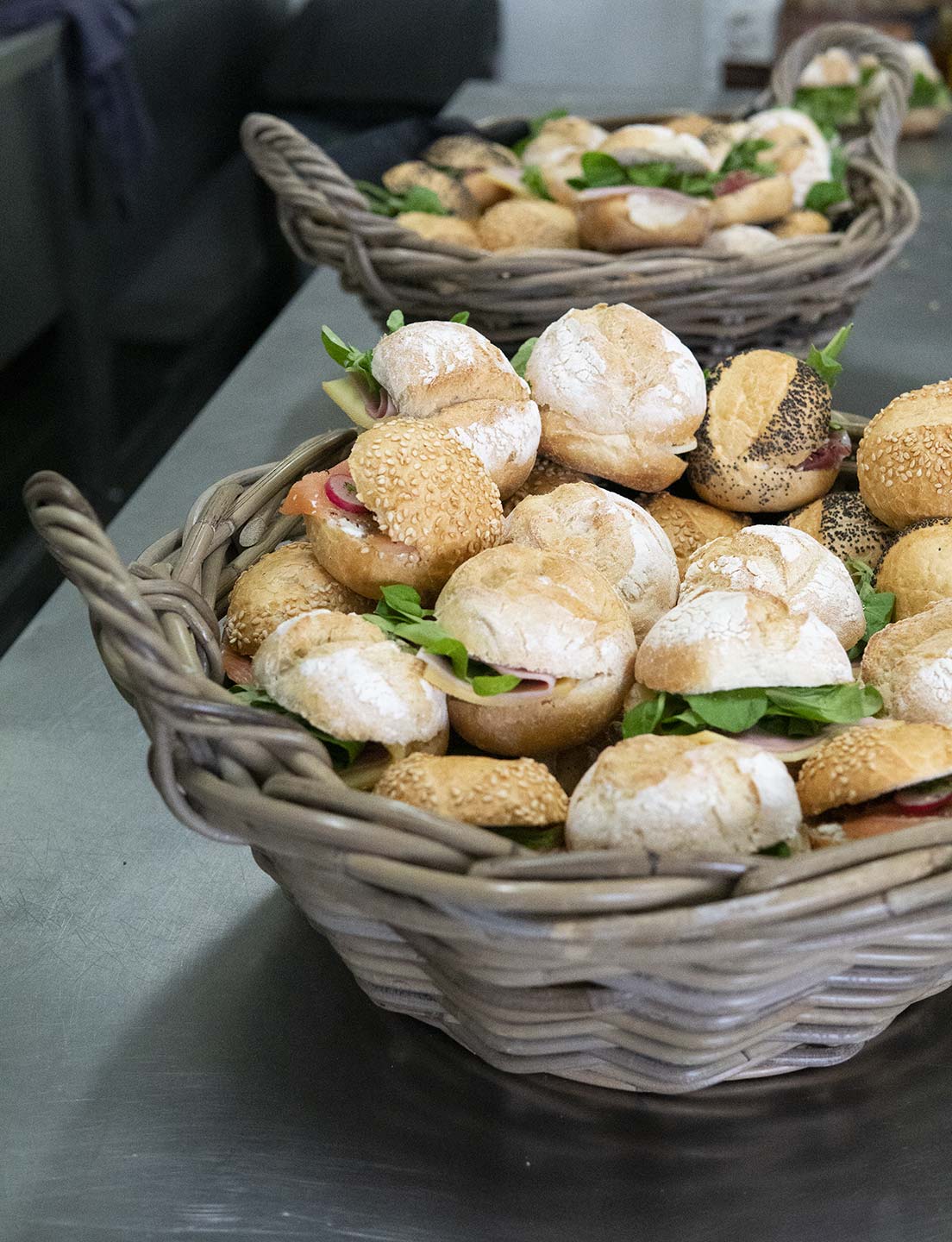 Panier sandwiches