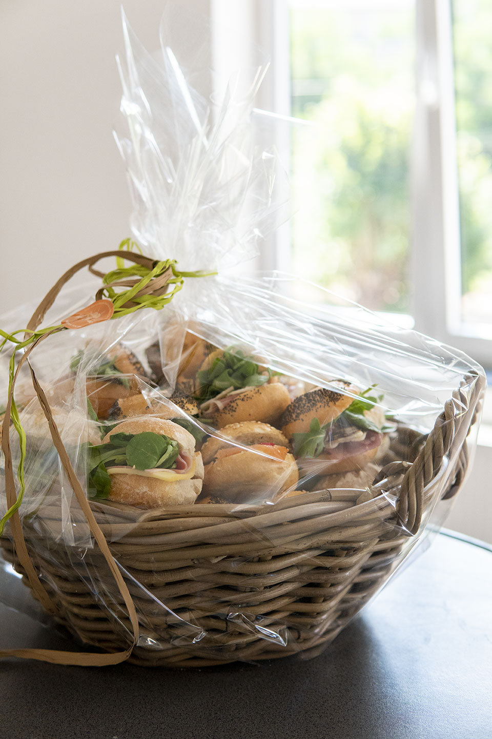 Panier sandwiches